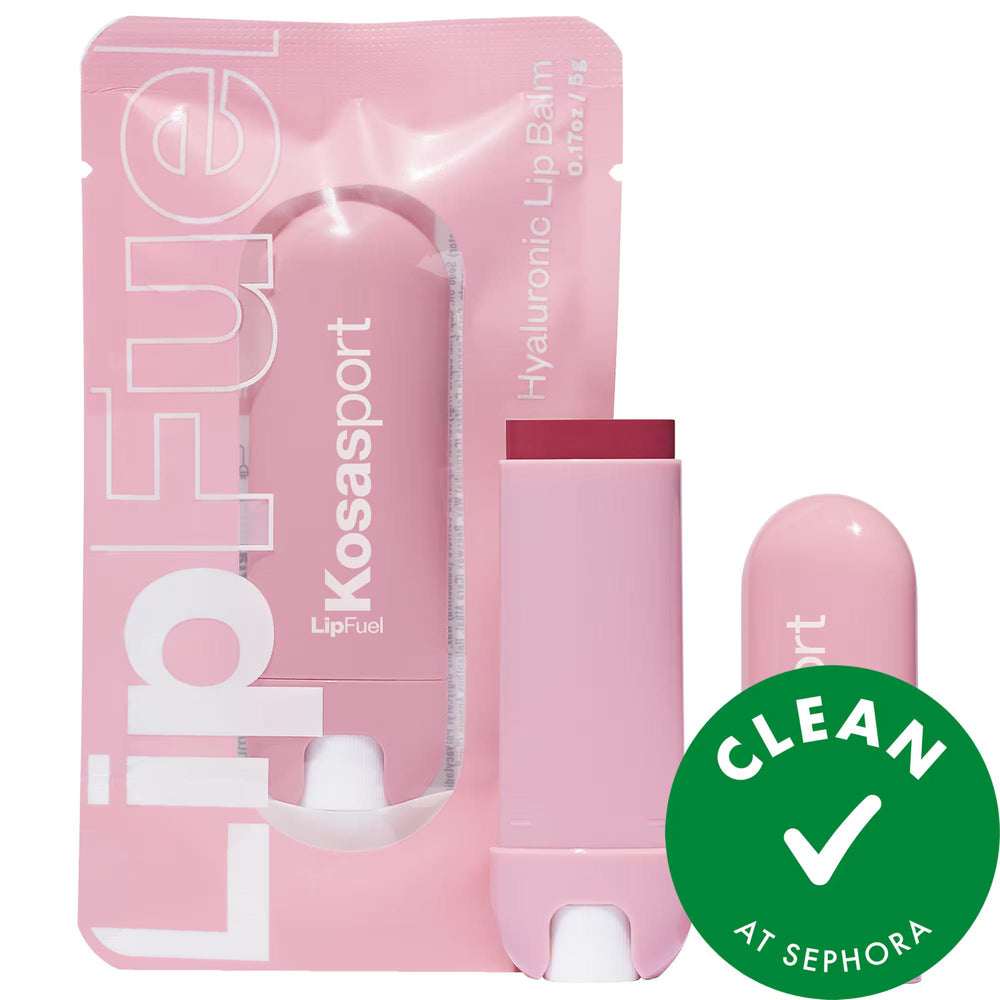Kosasport Hyaluronic Acid Lip Balm - Hydrating, Plumping Lip Care for Dry Lips, Clean Skincare, Gluten-Free & Cruelty-Free Kosasport Hyaluronic Acid Lip Balm - Hydrate & Plump hyaluronic acid lip balm, clean skincare lip care, lip plumper, gluten-free cosmetics, cruelty-free beauty products, hydrating lip balm, lip nourishment, dry lip relief, plumping lip balm, lip hydration, Kosasport, skincare for lips, natural lip care, lip balm for dry lips