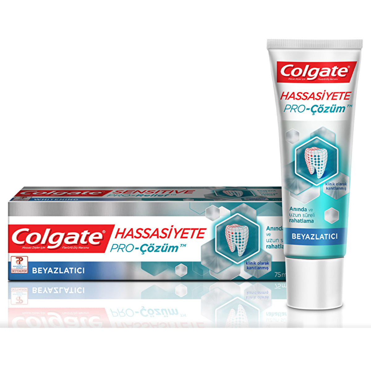 Colgate Sensitive Pro-Solution Whitening Toothpaste 75ml - Gentle Formula | Oral Care