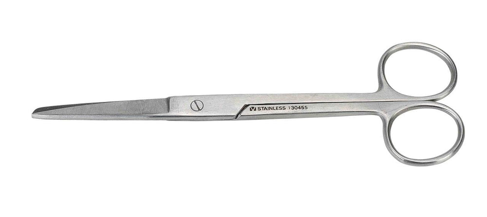 Kruuse Veterinary Scissors Blunt / Sharp Stainless Steel 16 cm