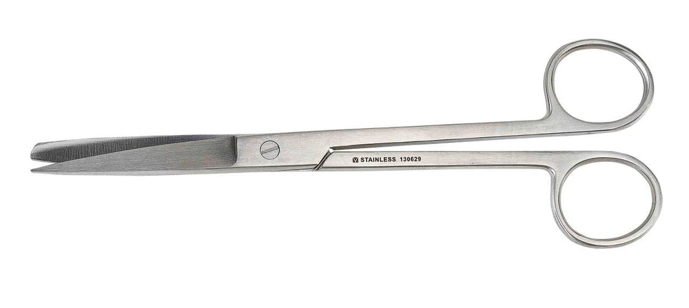 Kruuse Surgical Scissors Blunt Pointy Tip 18 cm