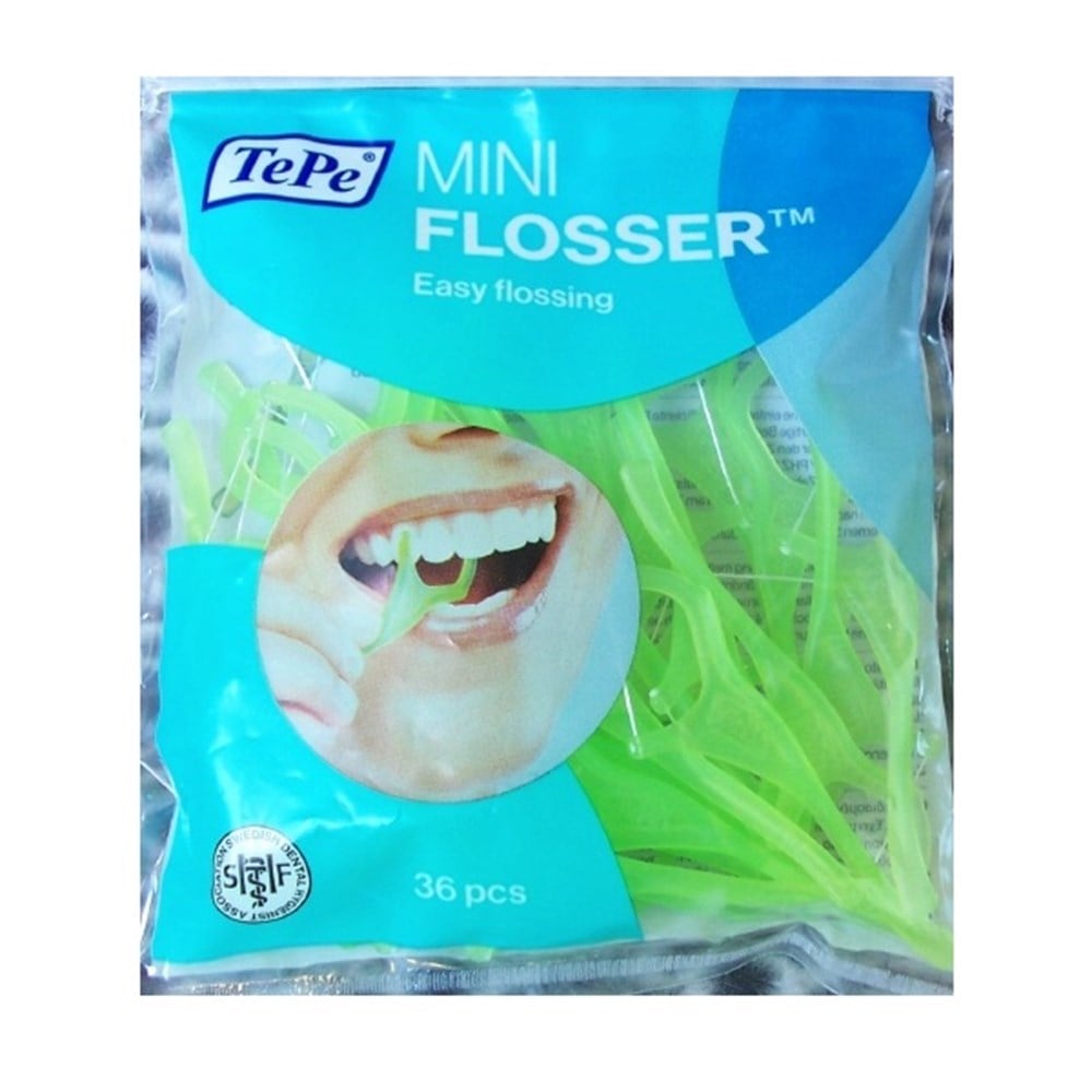 TePe Mini Flosser Toothpicks - 36 Pack | Easy Use