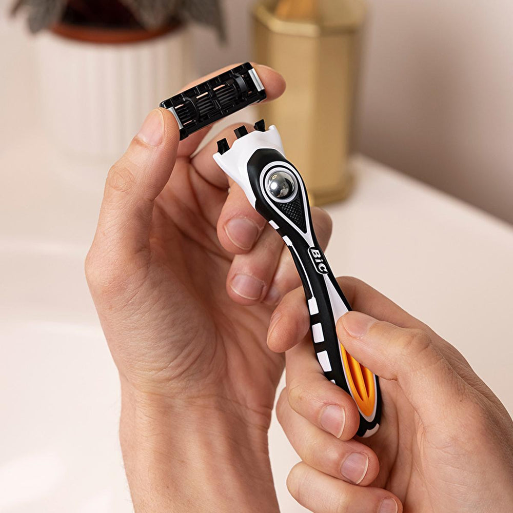 BIC Men's Razors - BIC Flex5 Hybrid 5-Blade Razor with Nano-Technological Blades for Ultra Close Shave - view 5