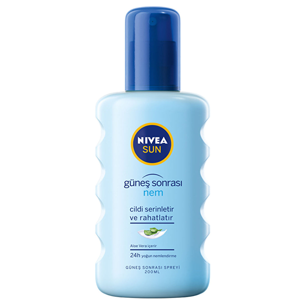 Nivea Sun After Sun Spray 200ml - Cooling Moisturizer | Aloe Vera & Hyaluronic - Image #1