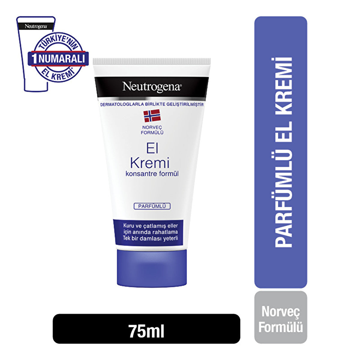 Neutrogena Hand Cream Fragrant 75ml - Moisturizing Formula | Hydrating