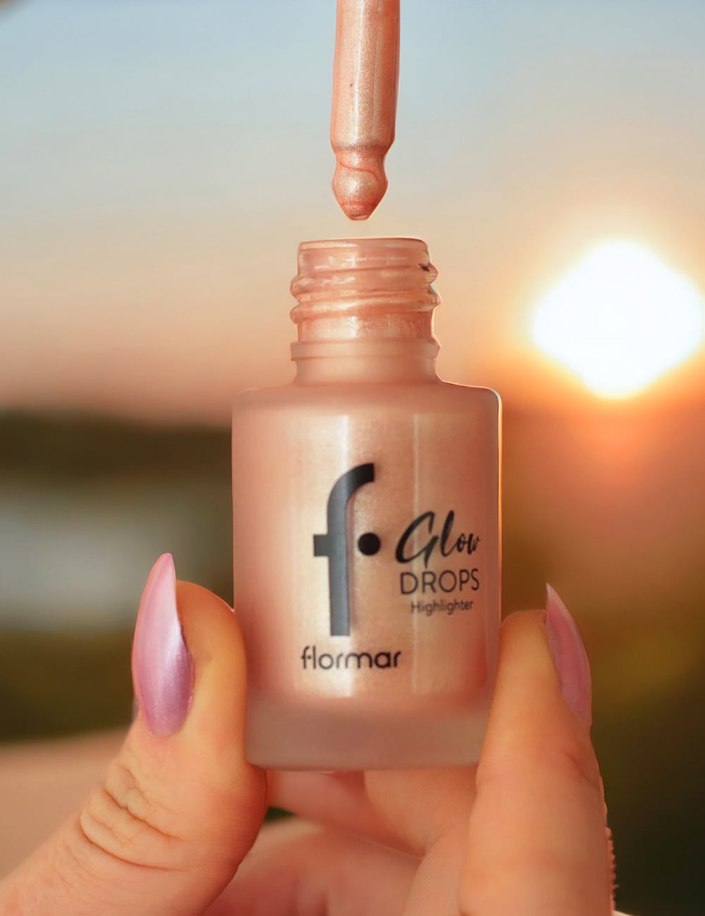 Flormar Glow Drops Liquid Highlighter with Natural Minerals