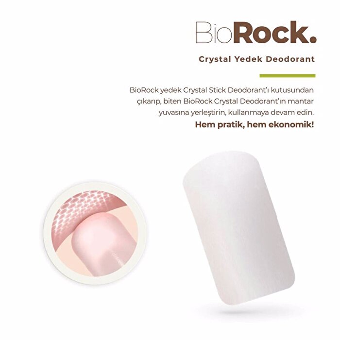 Biorock Crystal Deodorant Stick 120gr