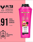 Gliss Supreme Length Shampoo for Oily Roots and Dry Ends - Biotin Complex, 13.53 fl oz Gliss Supreme Length Shampoo - Biotin Complex for Oily Roots & Dry Ends hair care shampoo, smoothing shampoo, biotin shampoo, shampoo for oily roots and dry ends, Gliss Supreme Length Shampoo, hair care products, nourishing shampoo, protective shampoo, biotin complex, peony flower extract, oily roots and dry ends solution, smoothing hair care