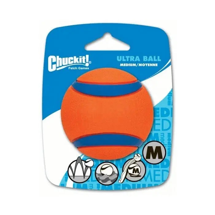Chuckit Ultra Ball Durable High-Bounce Dog Toy Medium