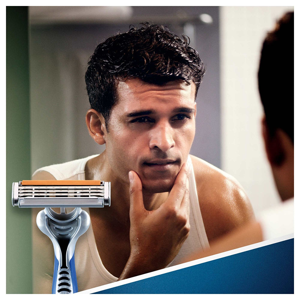 Gillette Blue3 Disposable Razor 3-Pack - Comfort Technology - Image #2