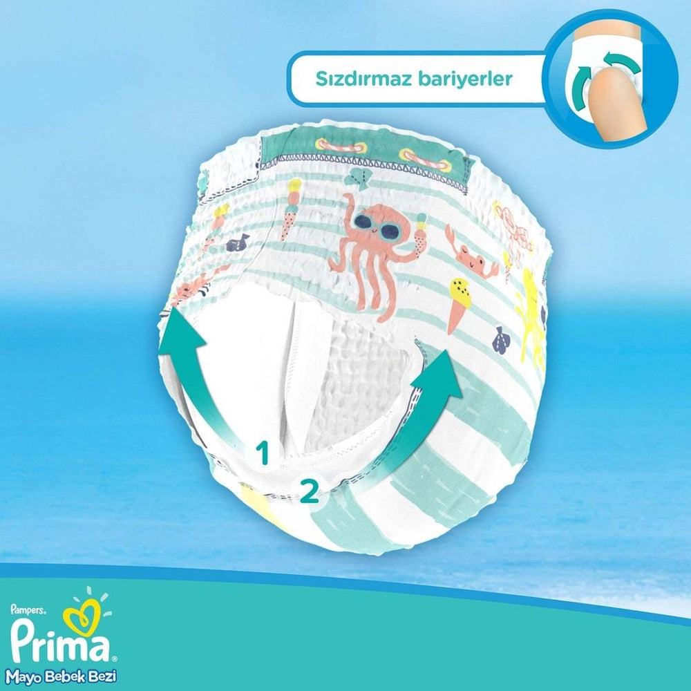 Prima Mayo Splashers Baby Shark Swim Diapers Size 5 10 Count