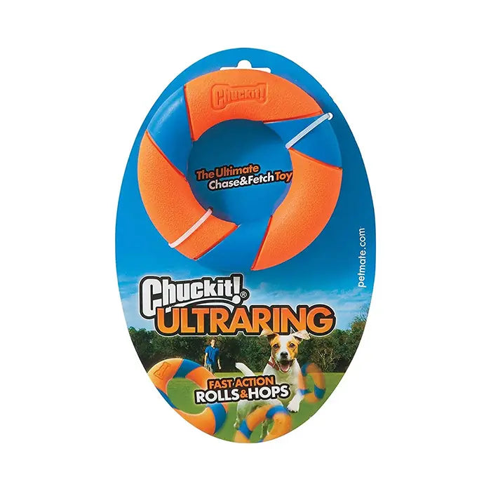 Chuckit UltraRing Durable Fetch Toy for Dogs Small/Medium