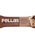 Fellas Hazelnut & Cocoa Nut Bar Delicious Fiber Snack 30g
