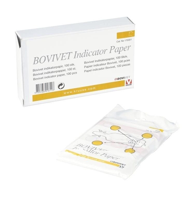 Kruuse Bovivet CMT Test Cards for Milk Quality 100 Count