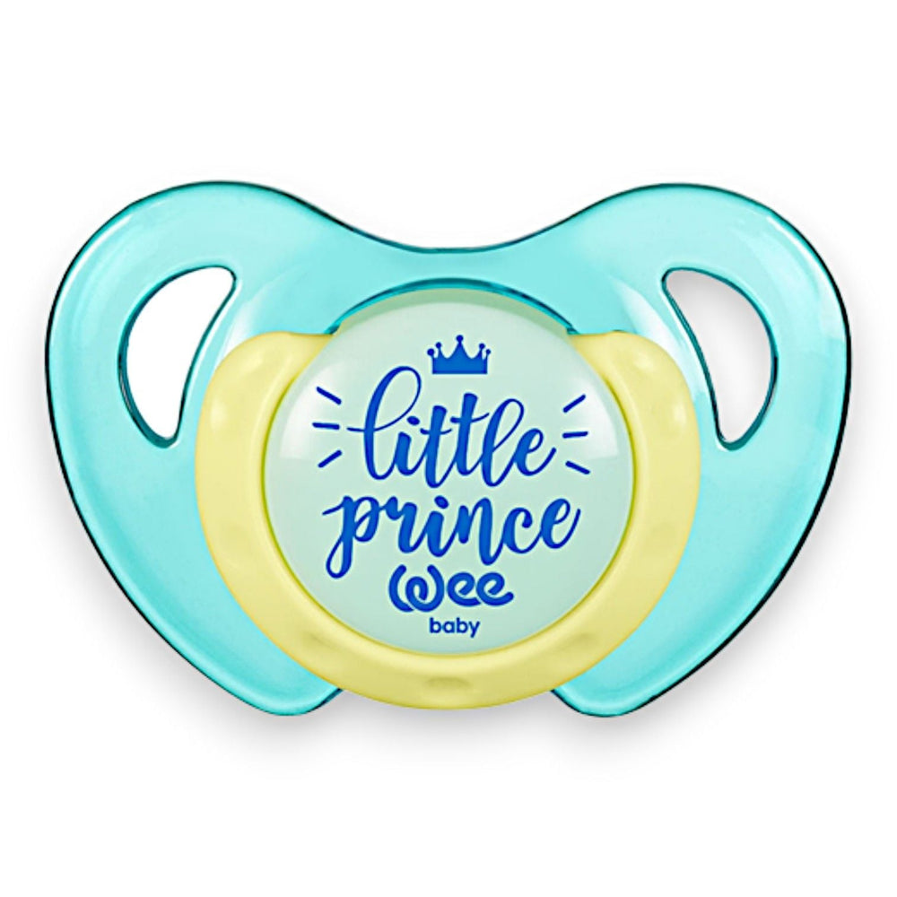 Wee Baby Patterned Butterfly Pacifier No 1 Blue 0-6 Months