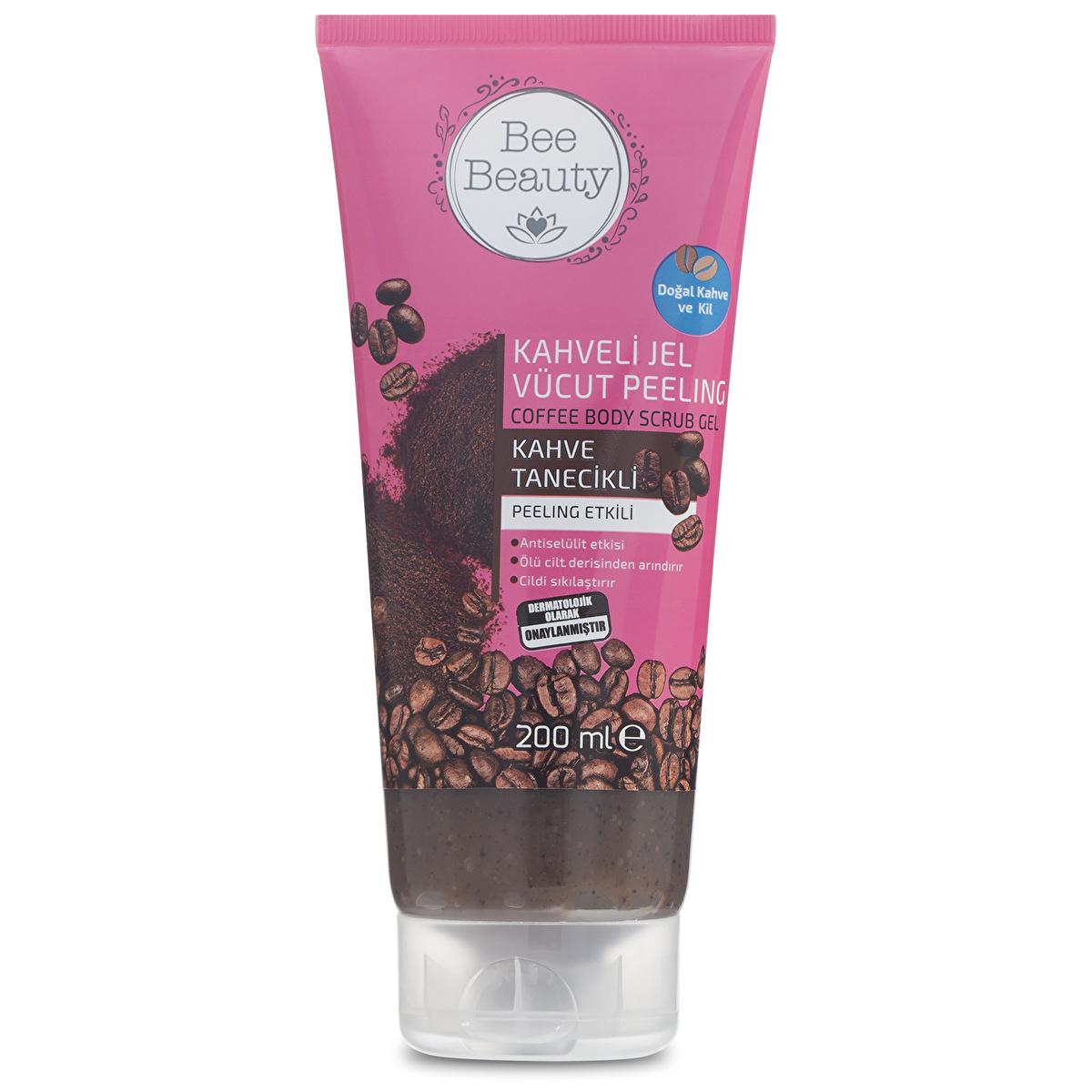 bee beauty coffee body peeling 200ml, exfoliating gel body scrub with coffee and sea salt Bee Beauty Coffee Body Peeling - Exfoliating Gel | 200 ml Bee Beauty Coffee Body Peeling 200ml | Exfoliating Scrub bee-beauty, coffee-body-peeling, exfoliating-scrub, body-care, skincare, natural-ingredients, anti-cellulite, skin-rejuvenation, ai-generated, deep-cleaning