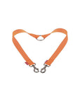 Doca Dokuma Orange Fabric Double Stroller Strap - Comfortable, Adjustable, and Durable Stroller Accessory for - Baby Care
