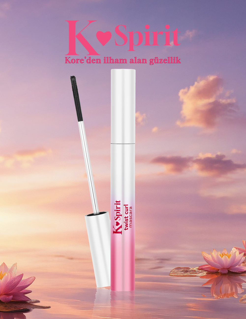 Flormar K-Spirit Twist Curl Metal Brush Mascara 10ml