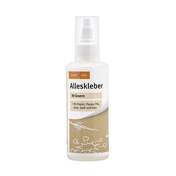 Schreibwelt Multipurpose Adhesive - Versatile Glue for Crafting, DIY, and Office Use - 90g Schreibwelt Multipurpose Adhesive - 90g Glue for Crafting & DIY multipurpose adhesive, general-purpose glue, crafting adhesive, DIY glue, adhesive for multiple materials, paper glue, cardboard adhesive, fabric adhesive, wood adhesive, crafting supplies, DIY supplies, office supplies, Schreibwelt