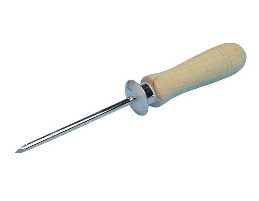 Kruuse Wooden Handle Trocar Stainless Steel 4x100mm