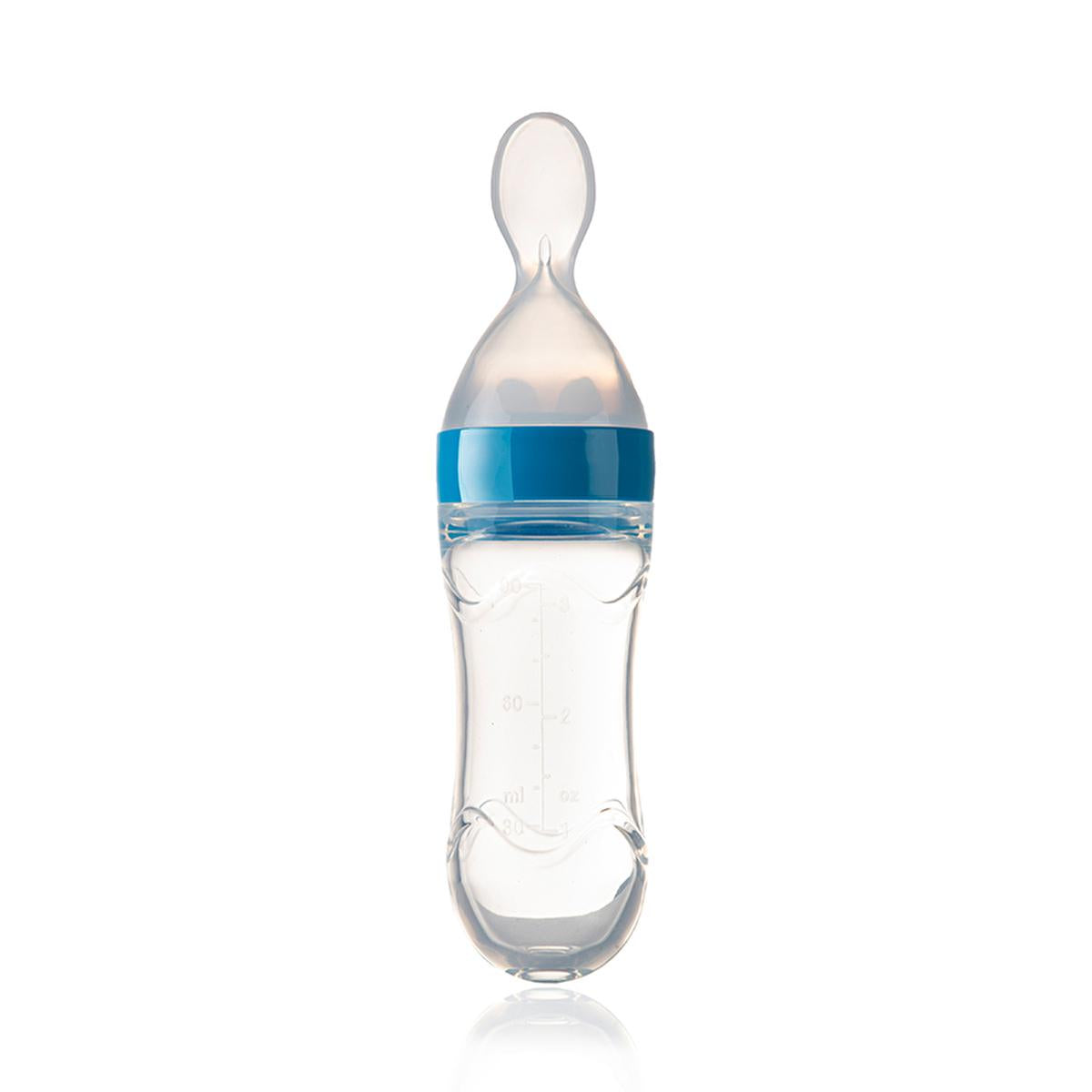 Babyjem Baby Squeeze Spoon - Easy Feeding, BPA Free, Silicone Spoon for Babies - Mavi Baby Squeeze Spoon - Easy Feeding for Babies baby squeeze spoon, baby feeding spoon, BPA free baby utensils, silicone baby spoon, easy feeding for babies, baby feeding solutions, baby care products, parenting essentials, baby utensils, baby products