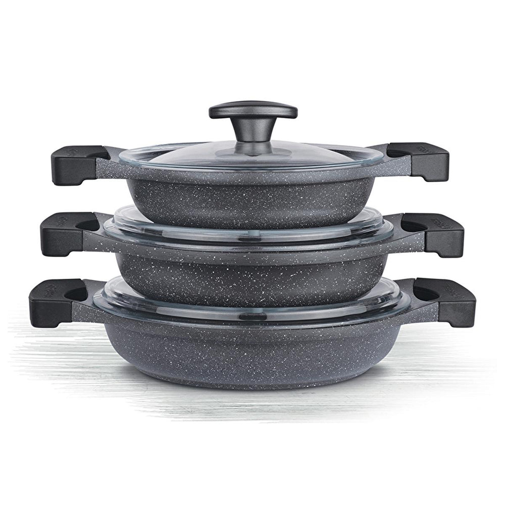 Thermoad Granite Coated Cookware Set: Lightweight, PFOA-Free Aluminum Saucepans for Energy-Saving Cooking Thermoad Cookware Set: Non-Stick, Lightweight & Energy-Efficient cookware set, aluminum cookware, non-stick saucepan, granite coated cookware, PFOA free cookware, lightweight cookware, energy saving saucepan, saucepan set, Thermoad cookware, kitchenware set, cookware, saucepan, non-stick pan, granite cookware, PFOA free pan, lightweight pan, energy saving pan, kitchenware, home cooking, cooking essentia