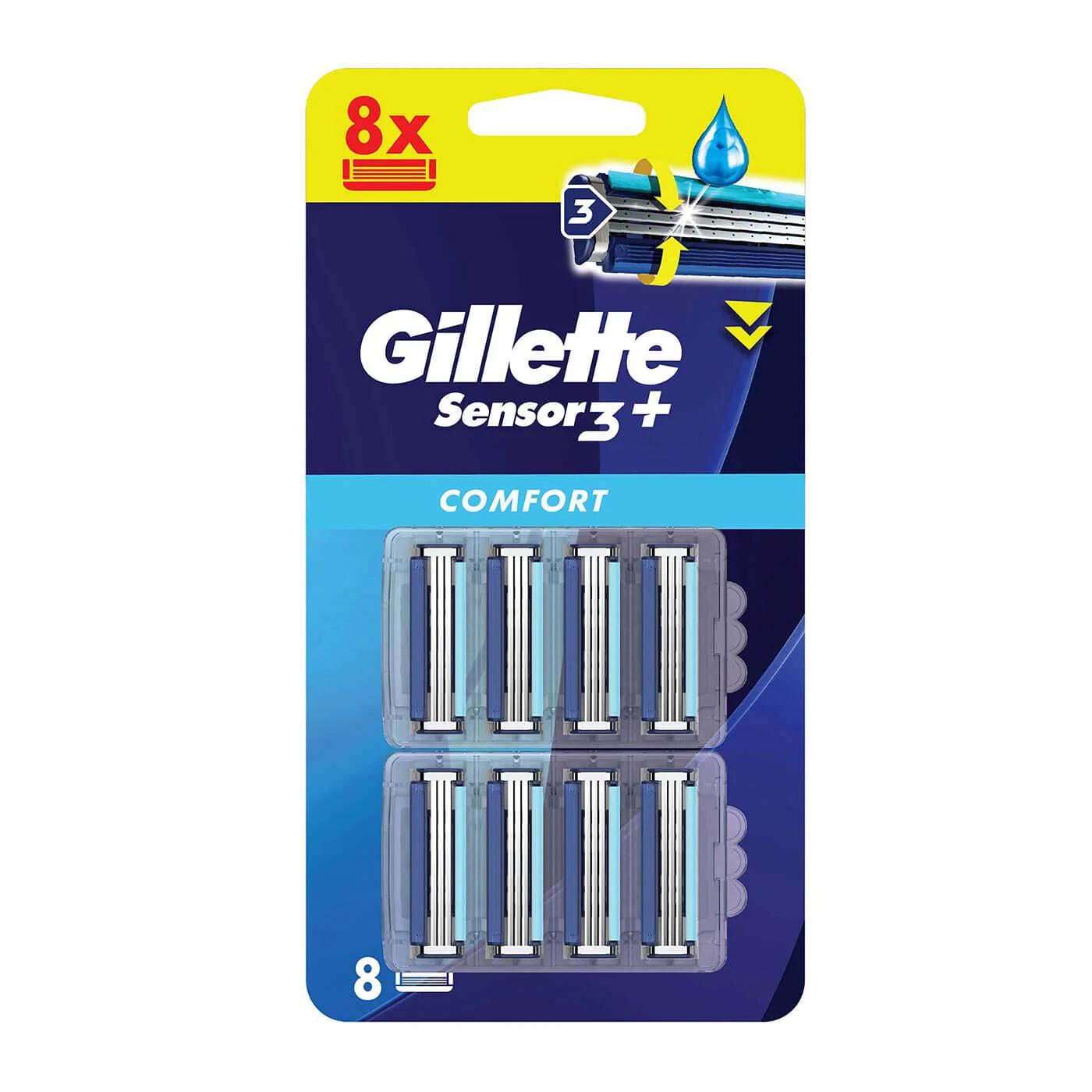 Gillette Sensor3 Comfort Replacement Blades 8-Pack
