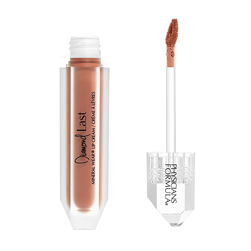 Physicians Formula Mineral Wear Diamond Last Mat Lipstick Topaz Taupe - Long Lasting Moisturizing Matte Lip Color - view 3