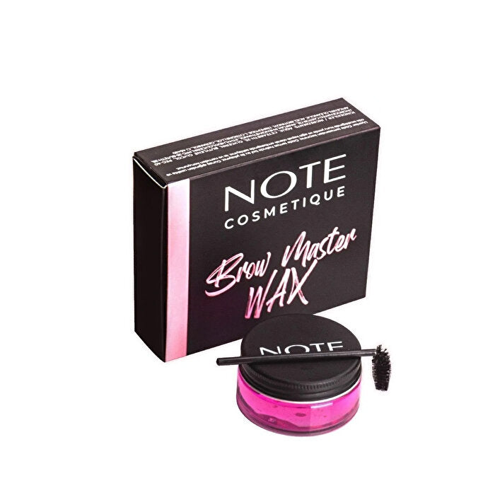 Note Cosmetics Brow Master Eyebrow Stabilizer & Shaper Colorless WAX - Eyebrow Pencil