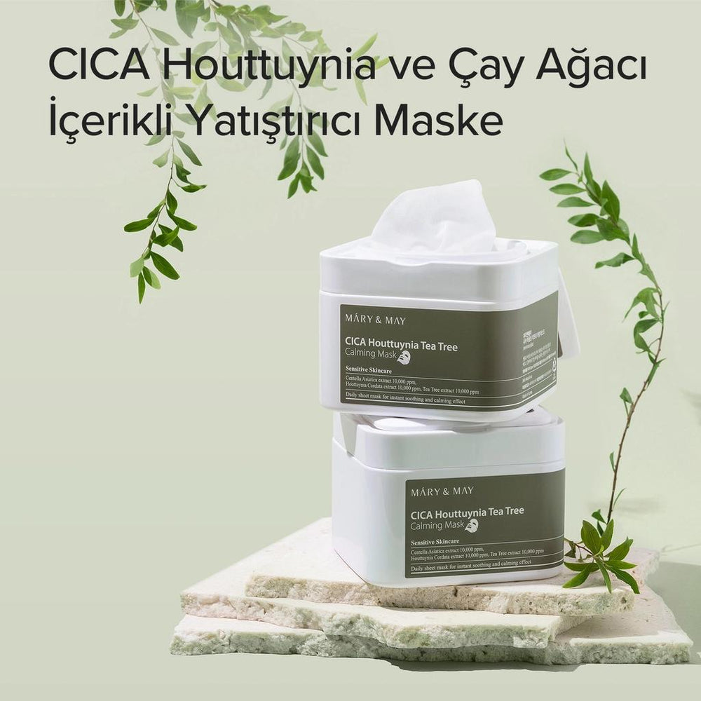 Mary & May Cica Houttuynia Tea Tree Calming Mask 30 Sheets