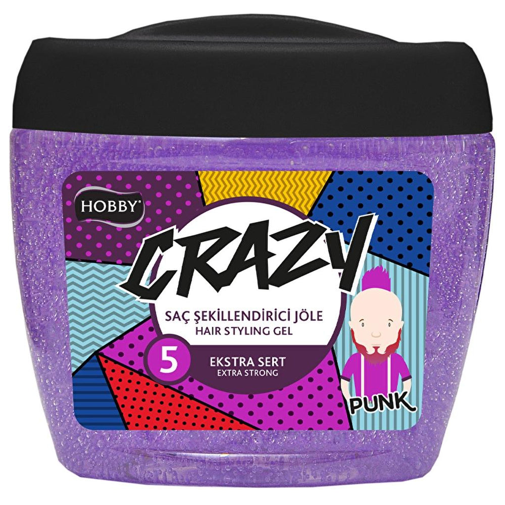 Hobby Crazy Extra Strong Hair Gel for Maximum Hold 700 ml