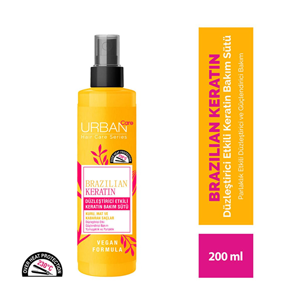 Urban Care Brazilian Keratin Hair Care Product - Nourishing, Smoothing, and Heat Protecting Serum for Manageable - view 2