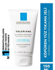 La Roche Posay Toleriane Facial Cleansing Gel - Gentle, Fragrance-Free & Paraben-Free for Sensitive Skin - Makeup Remover