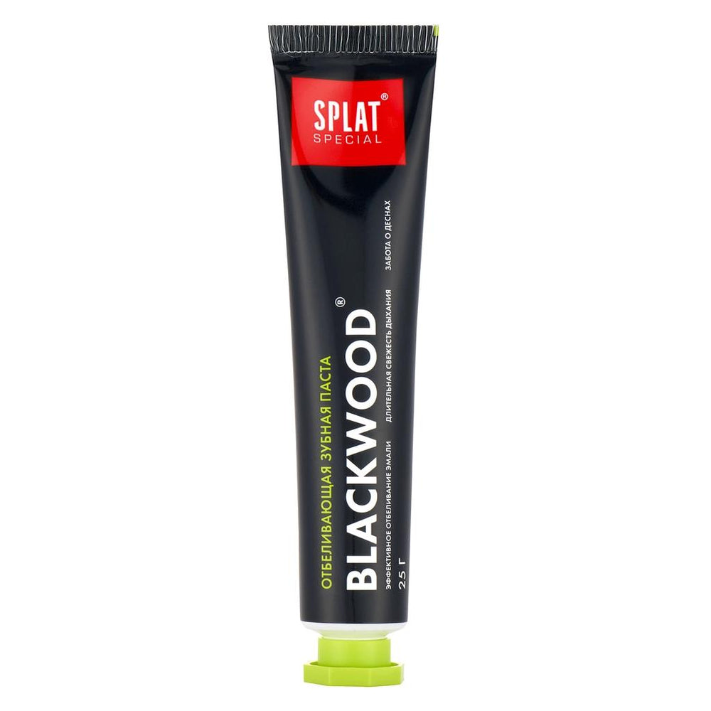 Splat Blackwood Whitening Toothpaste & Brush Travel Set 25g