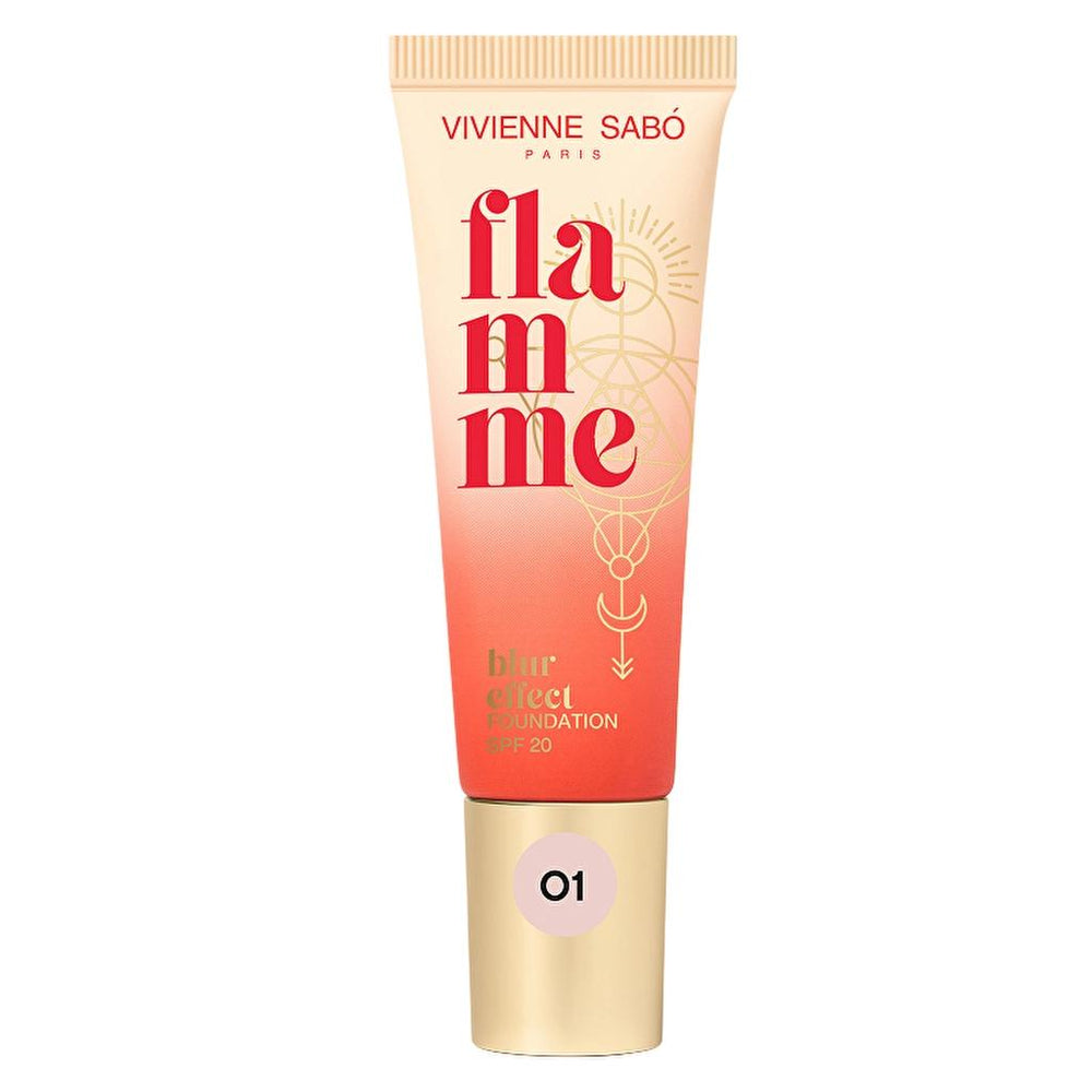 Vivienne Sabo Flamme Blur Effect Foundation SPF 20 01 Ivory 35ml