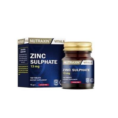 nutraxin zinc sulphate 100 tablets product image, nutraxin zinc sulphate 100 tablets packaging Nutraxin Zinc Sulphate 100 Tablets - Essential Mineral Support | 100 Tablets Nutraxin Zinc Sulphate 100 Tablets - Dietary Supplement nutraxin, zinc-sulphate, dietary-supplement, mineral-support, immune-health, vitamins-and-minerals, adult-supplements, zinc-mineral, health-supplement, ai-generated