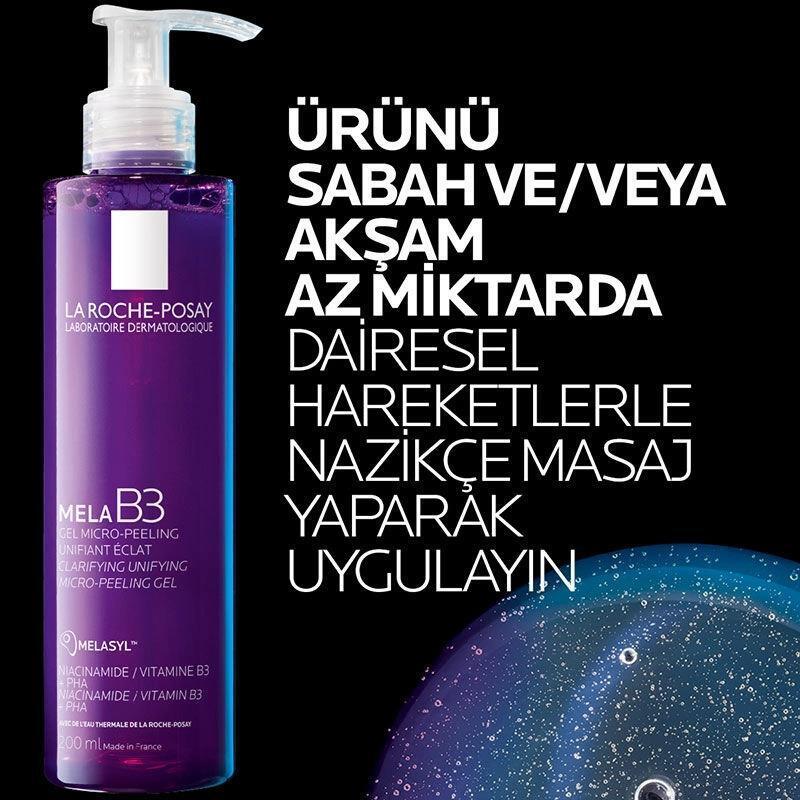La Roche Posay Mela B3 Dark Spot Correcting Cleansing Gel - Niacinamide & Melasyl for Face & Body, 6.76 fl oz La Roche Posay Mela B3 Dark Spot Correcting Cleansing Gel Dark Spot Correcting Cleansing Gel, La Roche Posay Mela B3, Niacinamide skincare, Melasyl, Hyperpigmentation treatment, Facial cleansing gel, Body cleansing gel, Skincare for dark spots, Gentle cleansing, Dermatologically tested, Skincare routine, Hyperpigmentation solution, Even skin tone, Radiant skin
