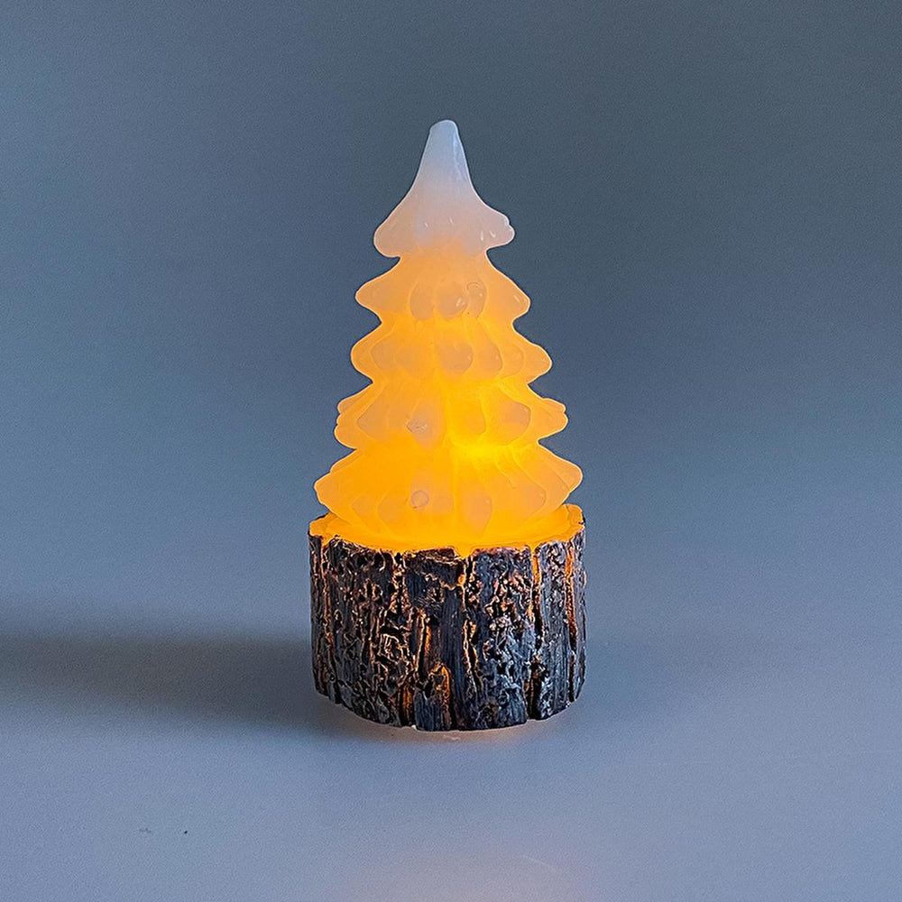 Petrix LED Candle Set with Christmas Tree Decoration - Flameless Candles for Ambiance and Safety - view 3