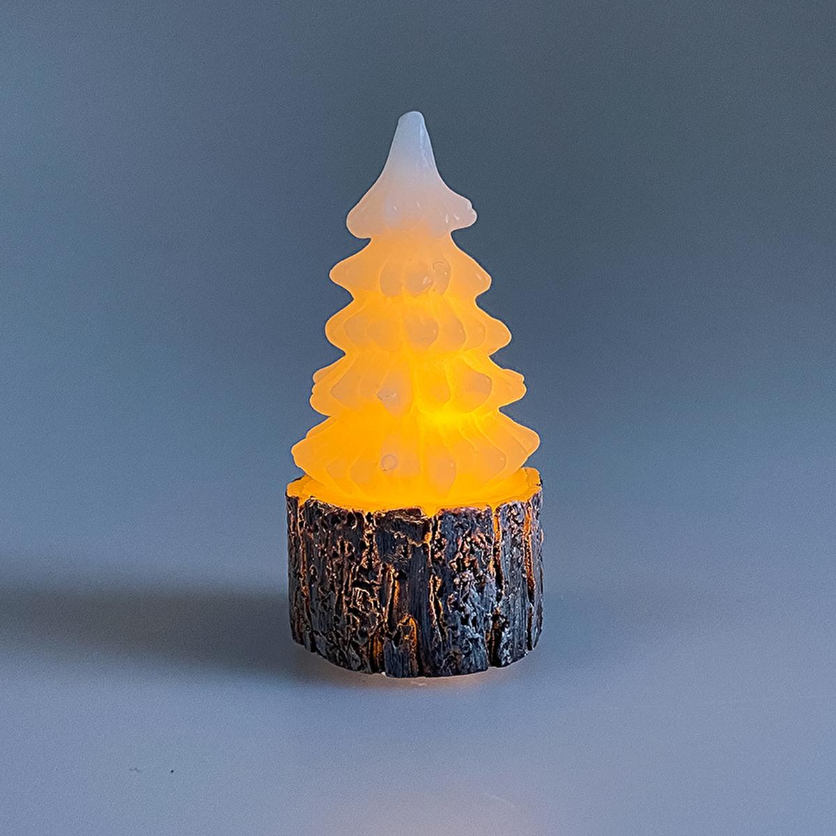 Petrix LED Candle Set with Christmas Tree Decoration - Flameless Candles for Ambiance and Safety Petrix LED Candle Set - Safe & Realistic Ambiance LED candles, Christmas tree decorations, Battery operated candles, Flameless candles, Decorative candle set, Home decor, Christmas decorations, Winter decorations, Safe candles, Battery-powered decorations