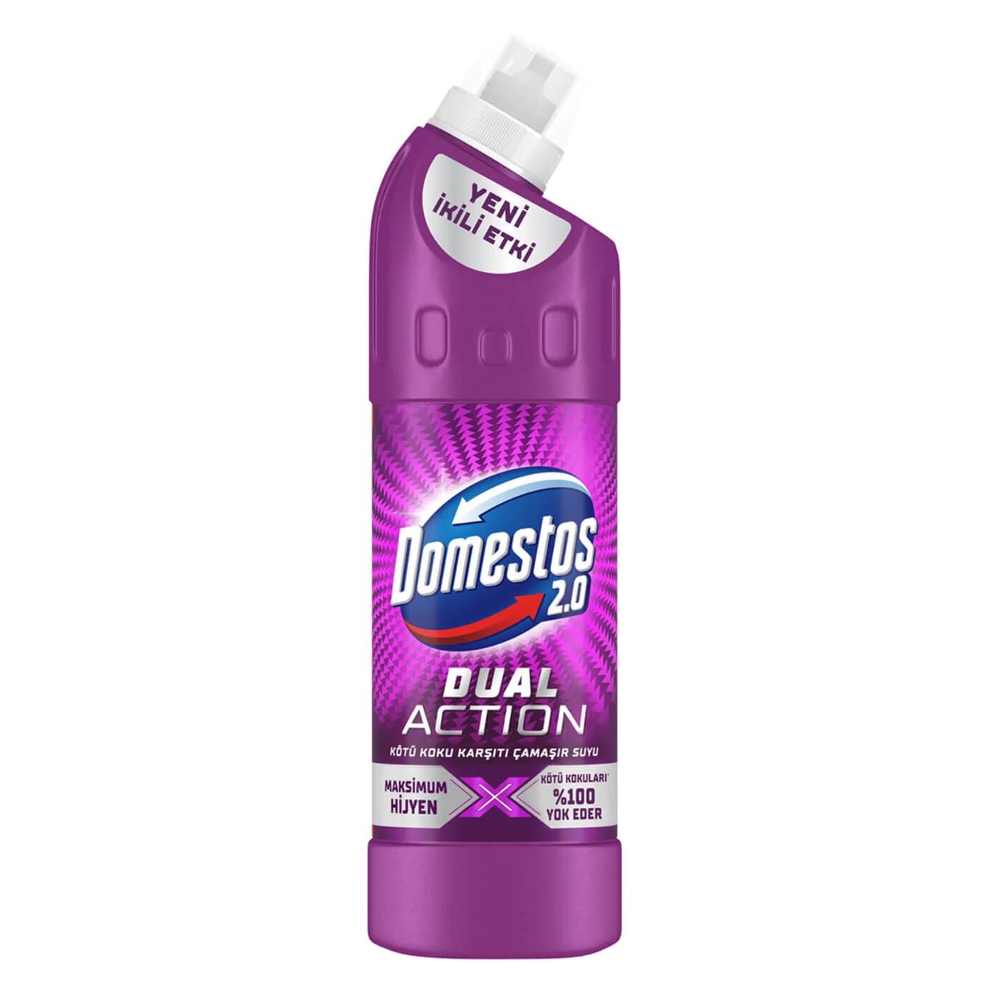 Domestos Dual Action Odor-Fighting Bleach 750 ml