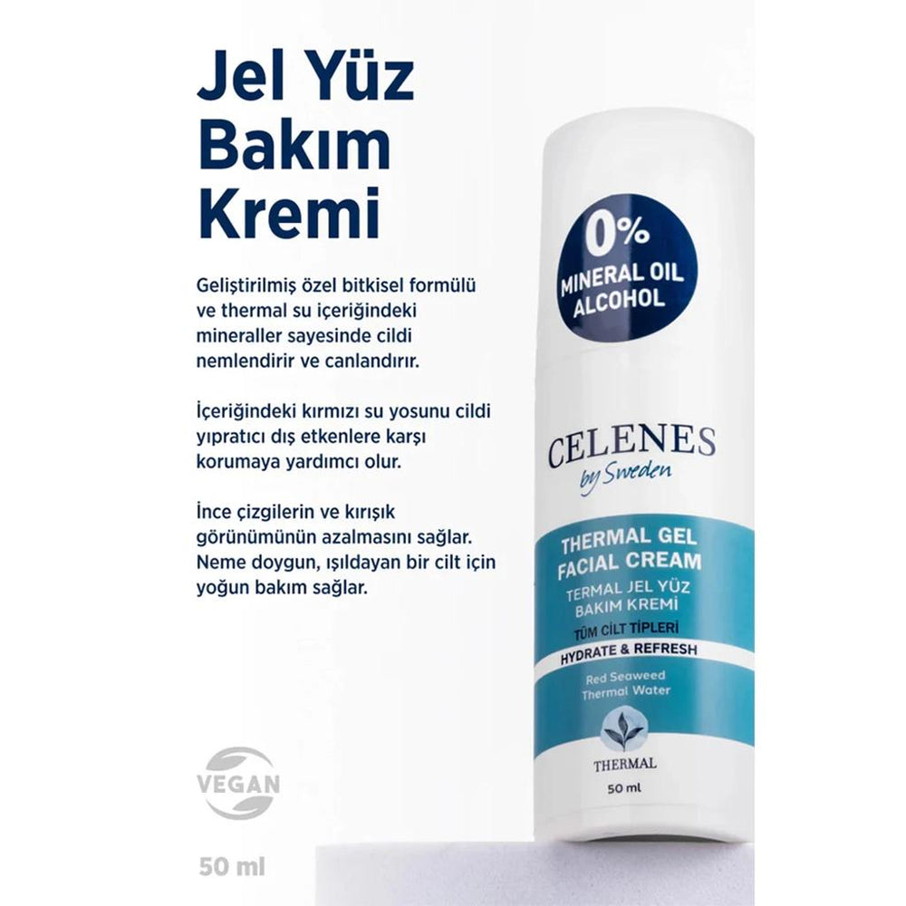 Celenes Thermal Moisturizing & Revitalizing Daily Face Cream 50 ml