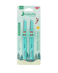 Nascita Pixy Pop Girls Eyebrow Razor Set for Precise Shaping Green