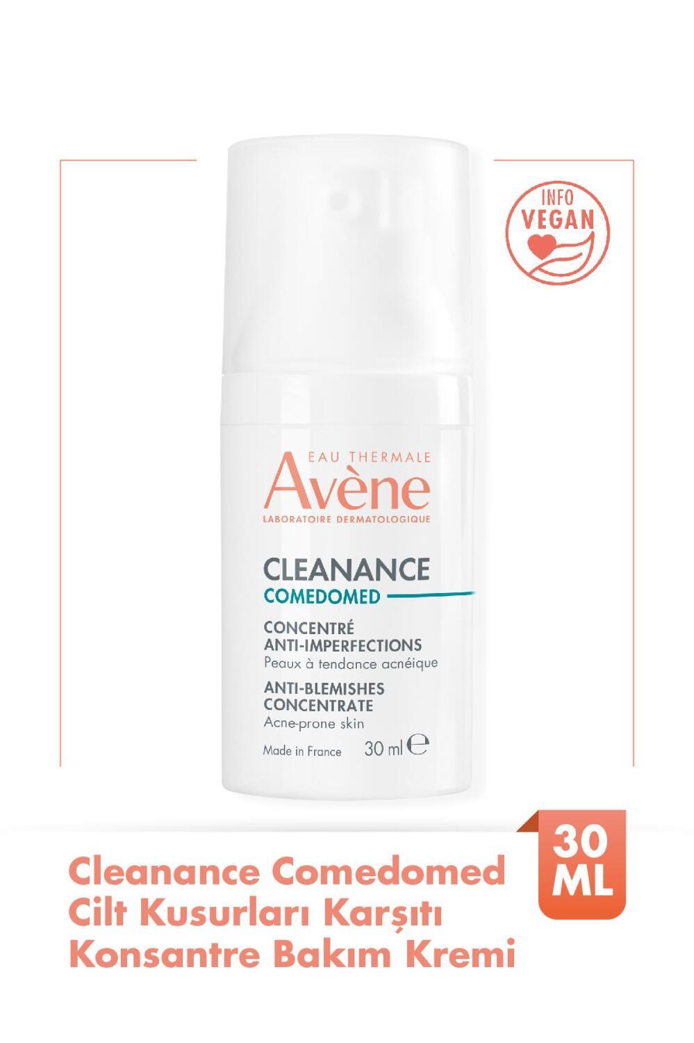 Avene Cleanance Comedomed Concentrated Care Cream for Acne-Prone Skin - Reduces Black Spots &amp; Skin Imperfections, Mattifying Effect - 30ml Avene Cleanance Comedomed Cream for Acne-Prone Skin - Mattifying &amp; Soothing acne-prone skin care, oily skin cream, black spot treatment, skin imperfection reduction, mattifying face cream, concentrated care cream, comedoclastin, eau thermale avène thermal water, skincare for oily skin, acne prevention, skin soothing, calming skincare, daily skincare routine, preventive s