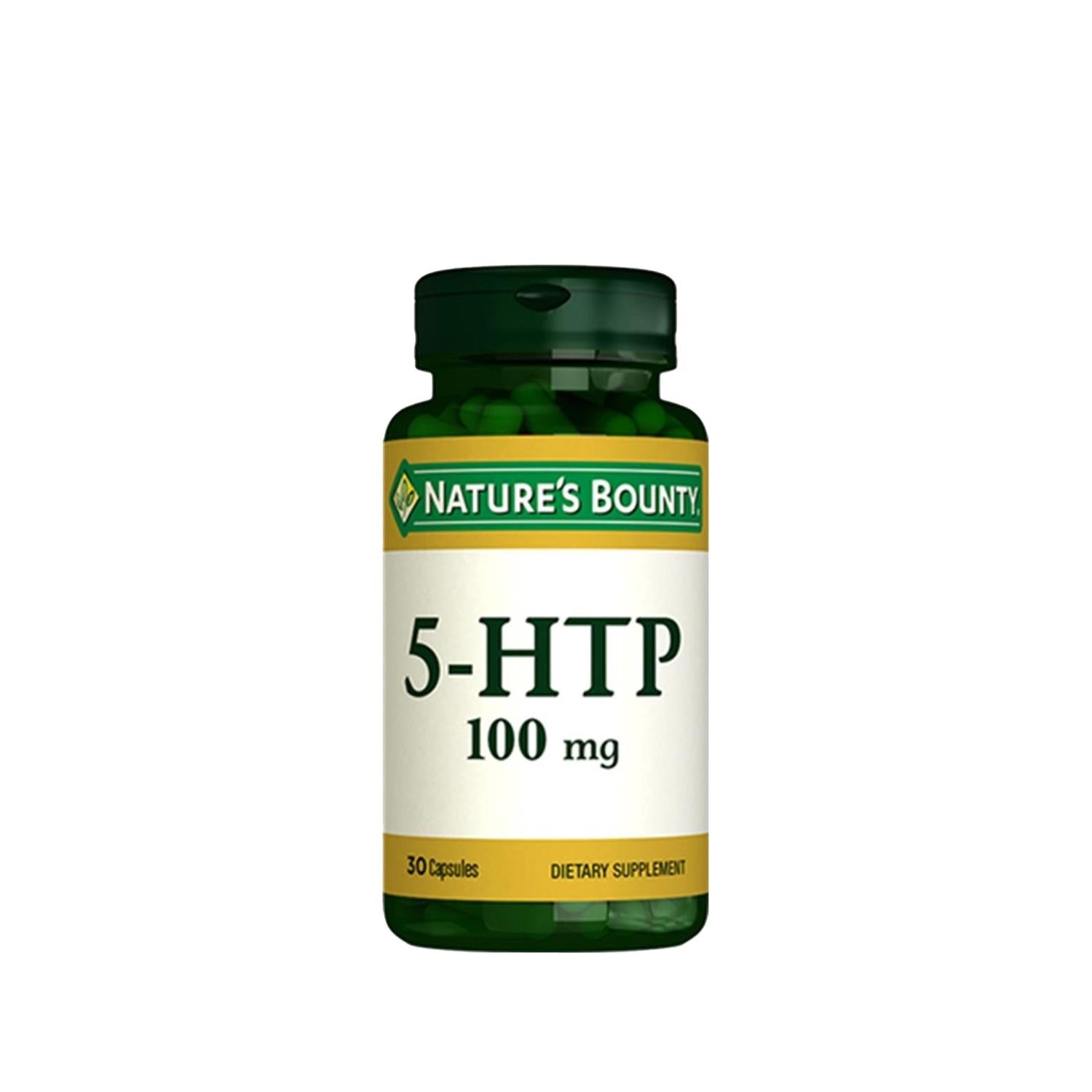 Nature's Bounty 5-HTP 100mg Capsules for Mood & Sleep Support - 30 Count Dietary Supplement Nature's Bounty 5-HTP 100mg - Mood & Sleep Support 5-HTP supplement, Nature's Bounty 5-HTP, mood support supplement, sleep aid supplement, dietary supplement for mood, serotonin support, natural sleep aid, mood enhancement, sleep support, health supplements, wellness products, dietary supplements