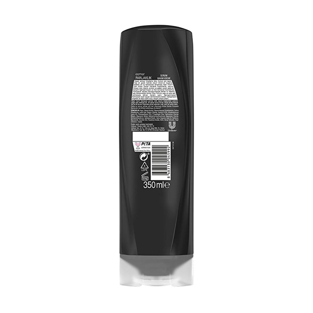 Elidor Hair Serum for Dark Hair - Nourishing Leave-in Conditioner with Chia Seed Oil, Vitamin E & Keratin for Shine - view 2