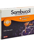 Sambucol Plus Black Elderberry Dietary Supplement with Vitamin C & Zinc - Boosts Immune System Support - 20 Tablets - image 3