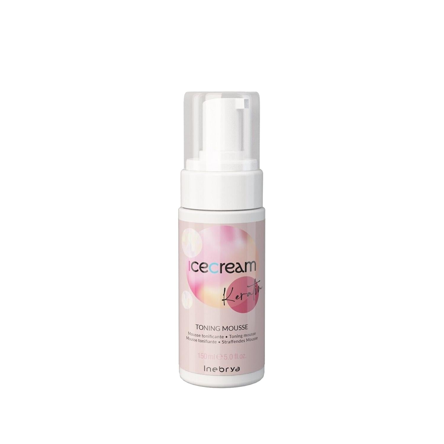 Inebrya Ice Cream Keratin Toning Hair Care Product - Nourishes & Strengthens Hair, Enhances Color Tone - 5.07 fl oz Inebrya Keratin Toning Hair Product - Nourishes & Strengthens Keratin hair care, Toning hair products, Inebrya Ice Cream, Hair toning treatment, Keratin toning shampoo or treatment, Hair care products with keratin, Nourishing hair products, Hair color maintenance, Healthy hair solutions, Hair strengthening products, Inebrya products