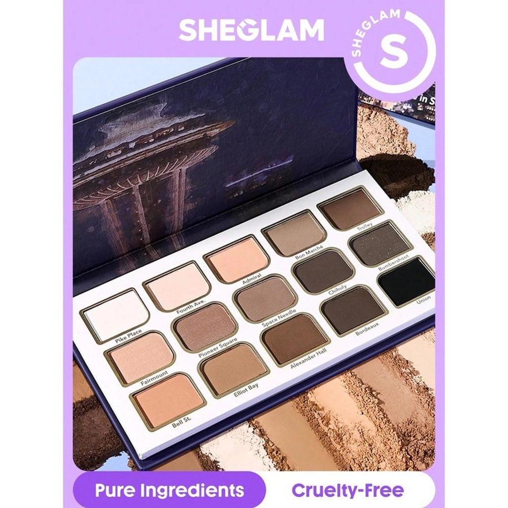 Sheglam Showtime Seattle 15-Color Eyeshadow Palette