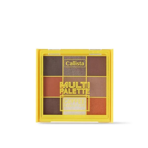 Callista Coffee Addiction Eyeshadow Palette - 9 Color Multi-Finish Eye Makeup for Versatile Looks Callista Coffee Addiction Eyeshadow Palette - 9 Shades eyeshadow palette, multi-color eyeshadow, compact eyeshadow, long-lasting eyeshadow, coffee addiction eyeshadow, Callista eyeshadow, makeup palette, versatile eye makeup, cosmetic gift, beauty essentials, makeup for women, eyeshadow for everyday use, travel makeup