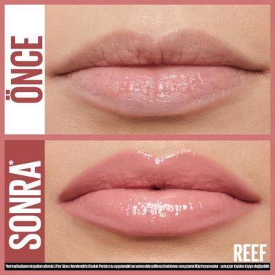 Maybelline New York Lifter Gloss - Hyaluronic Acid Lip Gloss for Moisturizing & Lifting Effect - Reef Color Maybelline Lifter Gloss - Hyaluronic Acid Lip Gloss Lip Gloss, Hyaluronic Acid Lip Care, Moisturizing Lip Gloss, Non-sticky Lip Gloss, Lifting Lip Gloss, Maybelline New York Lifter Gloss, Reef Color, Cosmetic, Makeup, Lip Care, Beauty Products, Moisturizing, Hydrating Lip Gloss, Easy Application, Vibrant Lip Color