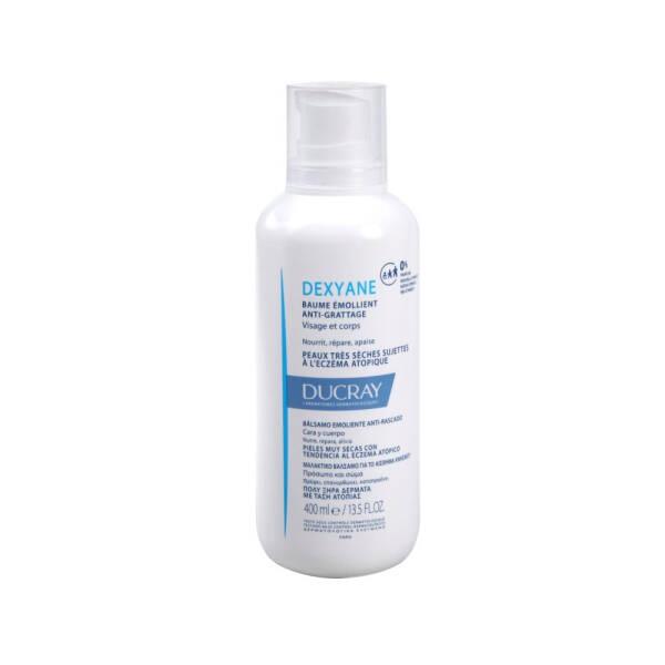 Ducray Dexyane Moisturizing Balm for Dry, Sensitive Skin: Newborn, Children & Adult Eczema Relief - 400ml Fragrance-Free Emollient Ducray Dexyane: Dry & Sensitive Skin Balm | Eczema Relief dry skin balm, moisturizing balm, emollient balm, sensitive skin moisturizer, newborn skincare, children's moisturizer, fragrance-free moisturizer, eczema relief balm, Ducray Dexyane, Kuruluk Karşıtı Nemlendirici Balm, dry skin, sensitive skin, eczema, moisturizer, balm, safflower oil, glycerin, glycyrrhetinic acid, fragr